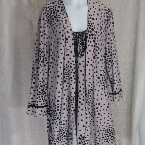 Donatella Nightgown Robe Set - Picture 1 of 5